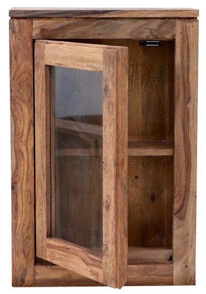 Nástěnná skříňka do koupelny Gani 40x60x15 z indického masivu palisandr