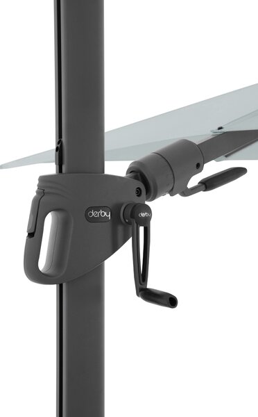 Derby DX 210 x 210 cm světle šedá Derby