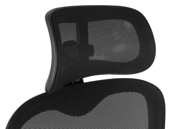 Kancelářská ergonomická židle Neoseat JAMES — černá, nosnost 150 kg