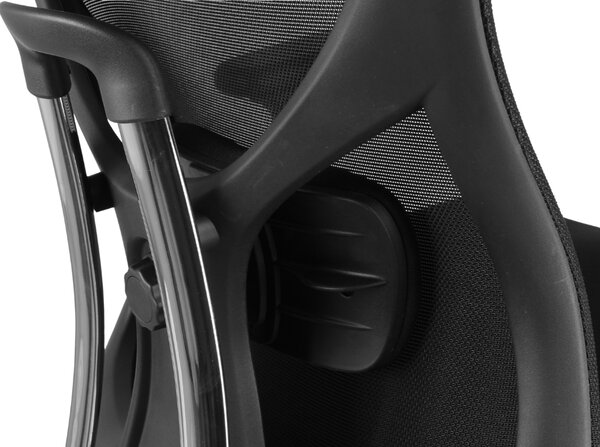 Kancelářská ergonomická židle Neoseat JAMES — černá, nosnost 150 kg