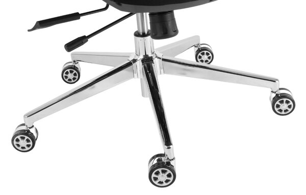 Kancelářská ergonomická židle Neoseat JAMES — černá, nosnost 150 kg