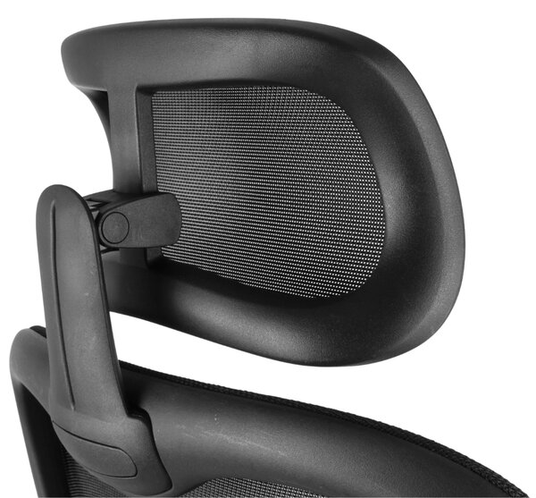 Kancelářská ergonomická židle Neoseat JAMES — černá, nosnost 150 kg
