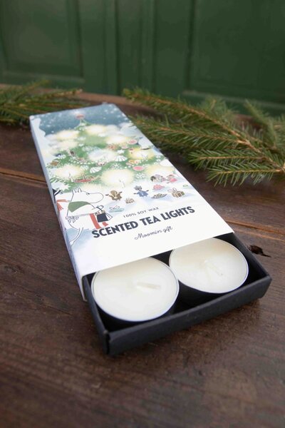 Vonné čajové svíčky Moomin Gift - set 10 ks Pluto Design
