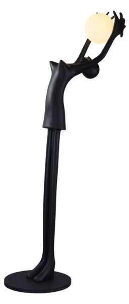 Immax 08812XL - Stojací lampa SILUETTE 1xE27/25W/230V 210 cm Human Girl