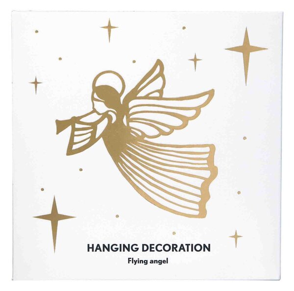 Závěsná dekorace Flying Angel Gold Pluto Design