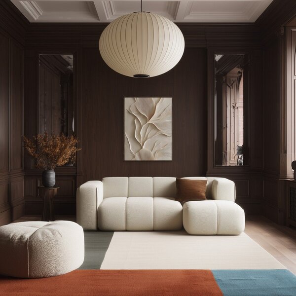 Tištěný obraz s rámem 60x80 cm Gentle Curves – Styler