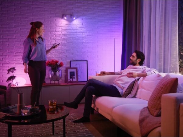 Základní sada Philips Hue WACA 3xGU10/4,2W/230V 2200-6500K + Hue bridge