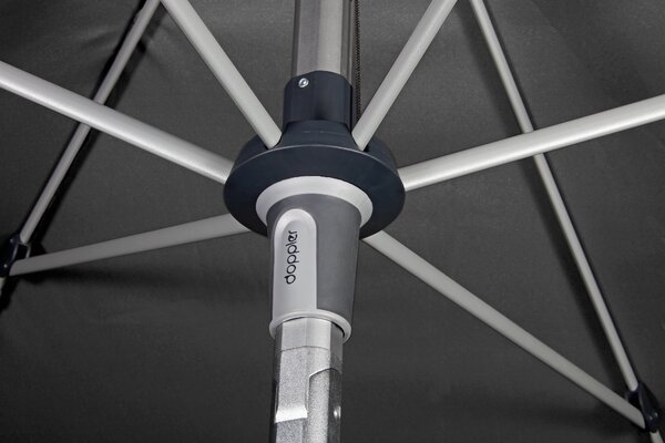 Doppler EXPERT zahradní slunečník 300 x 200 cm antracit