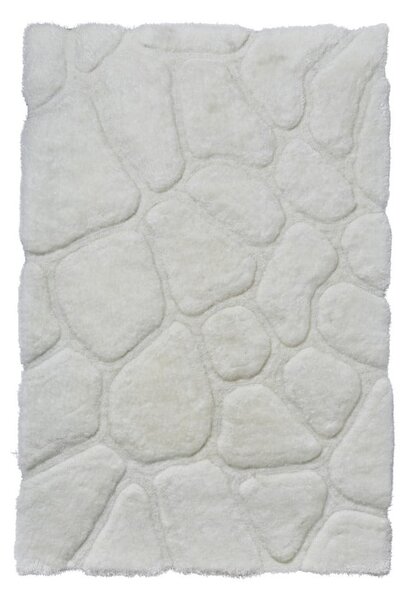 Krémový ručně vázaný koberec Think Rugs Noble House, 120 x 170 cm