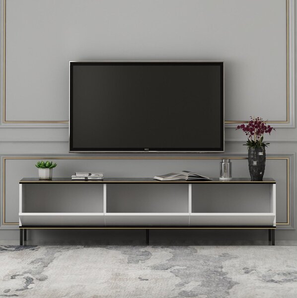 TV stolek/skříňka Iris 2 (bílá). Akce -24%