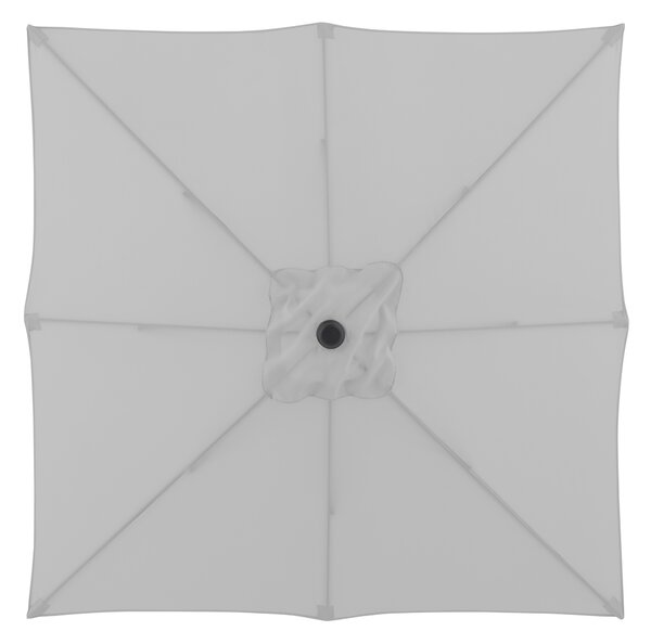 Derby Basic Push Up 210 x 210 cm – naklápěcí slunečník - Rozbalené zboží (S290)