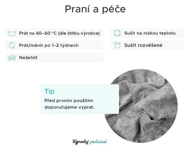 Froté prostěradlo EXCLUSIVE světle modré 90 x 200 cm