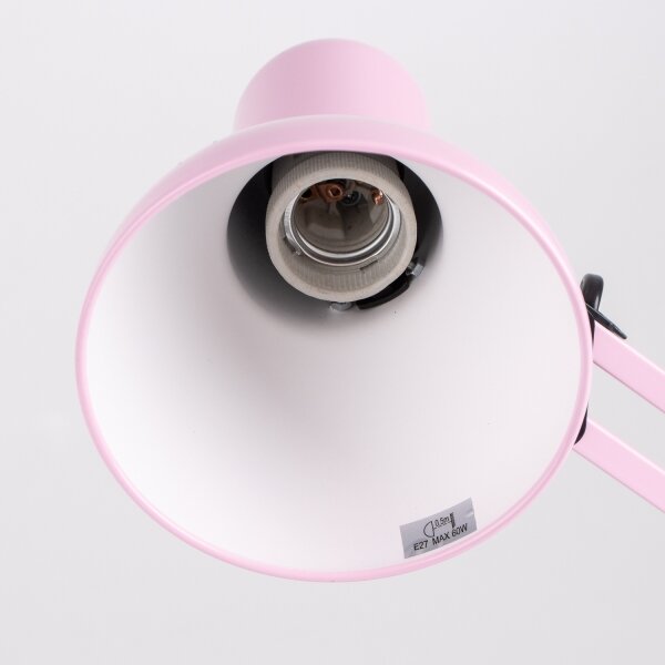 Brilagi - LED Stolní lampa ROMERO 1xE27/10W/230V růžová