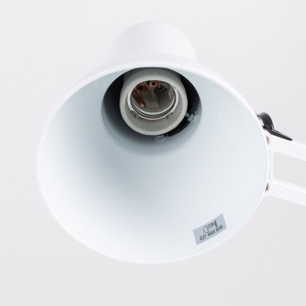 Brilagi - Stolní lampa ROMERO 1xE27/60W/230V bílá