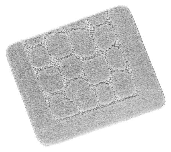 Bellatex Koupelnová předložka BANY, DLAŽBA SVĚTLE ŠEDÁ 60x50cm na WC