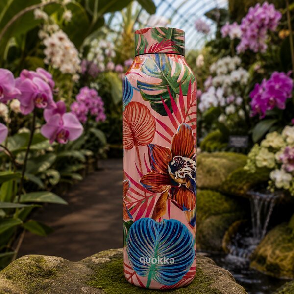 Nerezová termoláhev Solid, 630ml, Quokka, orchid pink