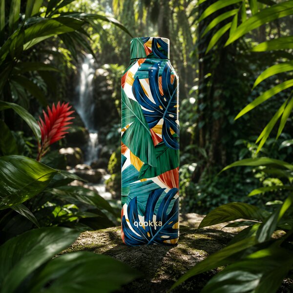 Nerezová termoláhev Solid, 630ml, Quokka, color jungle