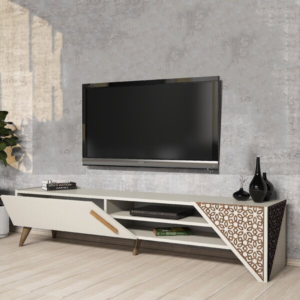 TV stolek/skříňka Berny 2 (krémová). Akce -23%