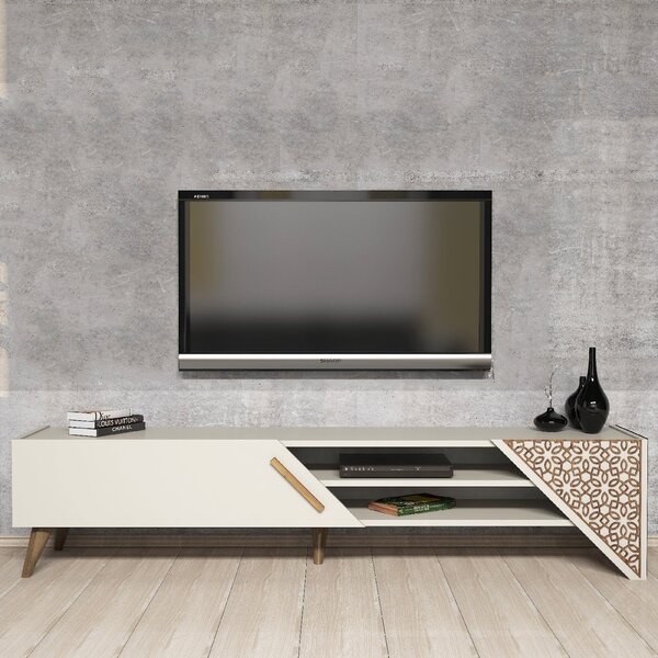 TV stolek/skříňka Berny 2 (krémová). Akce -23%