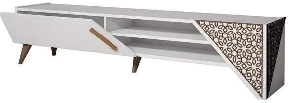 TV stolek/skříňka Berny 2 (bílá). Akce -23%