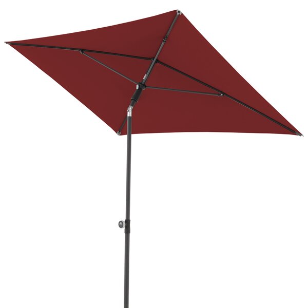 Doppler ACTIVE zahradní slunečník 200 x 120 cm bordó