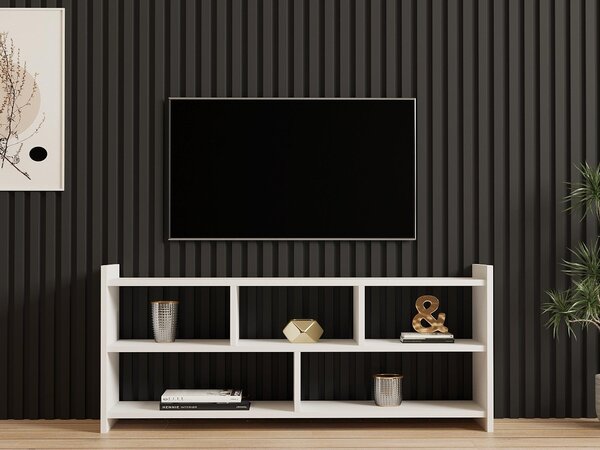 TV stolek/skříňka Perla (bílá). Akce -24%