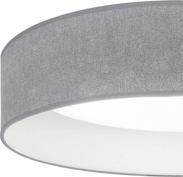 Brilagi - LED Stropní svítidlo VELVET SIMPLE LED/24W/230V 4000K pr. 45 cm šedá