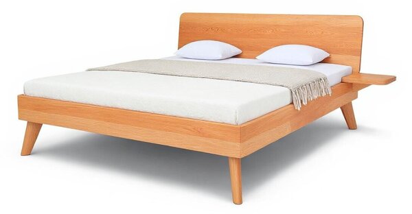 Postel CORTINA Buk 180x200cm - dřevěná postel z masivu o šíři 4 cm