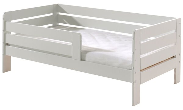 Bílá borovicová dětská postýlka Vipack Toddler II. 70 x 140 cm