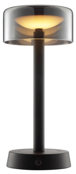 Brilliant - LED Stm nabíj dotyk stolní lampa RAZOR LED/2,5W/5V 2700K IP44 černá