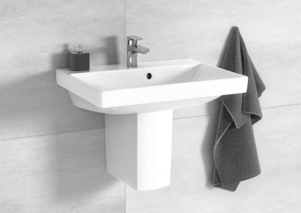 Villeroy & Boch 4A005501 - Závěsné umyvadlo AVENTO 55x37 cm keramika/bílá