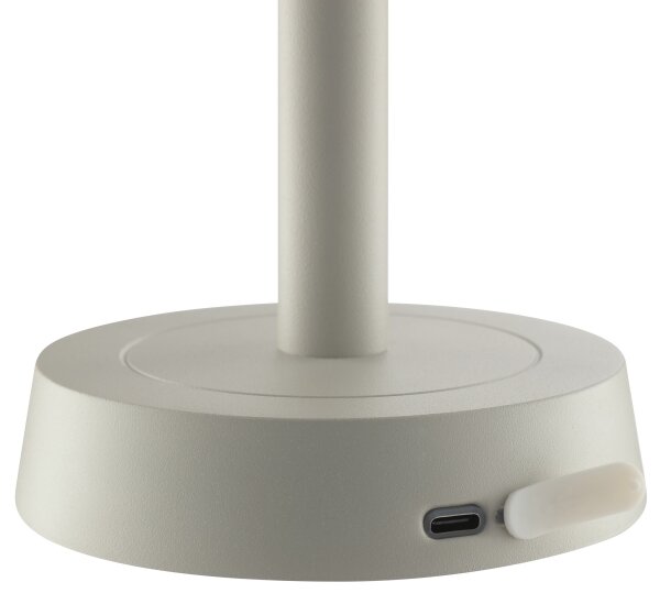 Brilliant - LED Stm nab dotyková stolní lampa RAZOR LED/2,5W/5V 2700K IP44 šedá