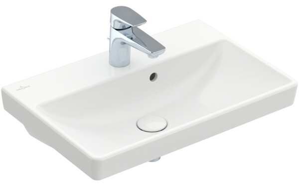 Villeroy & Boch 4A005501 - Závěsné umyvadlo AVENTO 55x37 cm keramika/bílá