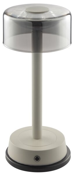 Brilliant - LED Stm nab dotyková stolní lampa RAZOR LED/2,5W/5V 2700K IP44 šedá