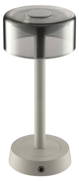 Brilliant - LED Stm nab dotyková stolní lampa RAZOR LED/2,5W/5V 2700K IP44 šedá