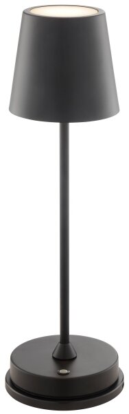 Brilliant - LED Stm nab dotyková stolní lampa ELORA LED/2,5W/5V 2700K IP44 černá