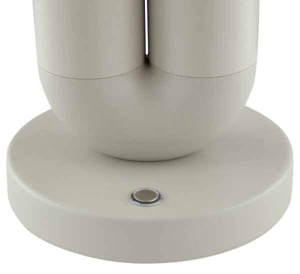 Brilliant - LED Stm nabíjecí dotyk stolní lampa SAYU LED/2,5W/5V 2700K IP44 šedá