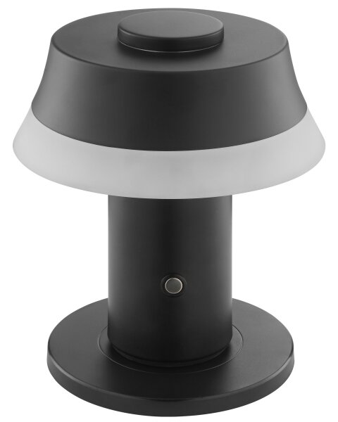 Brilliant -LED Stm nabíjecí dotyková stolní lampa KINICH LED/2,5W/5V 2700K černá