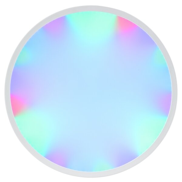 Brilliant - LED RGBW Stm stropní svítidlo LUMARO LED/22W/230V 4000K pr. 42 cm+DO