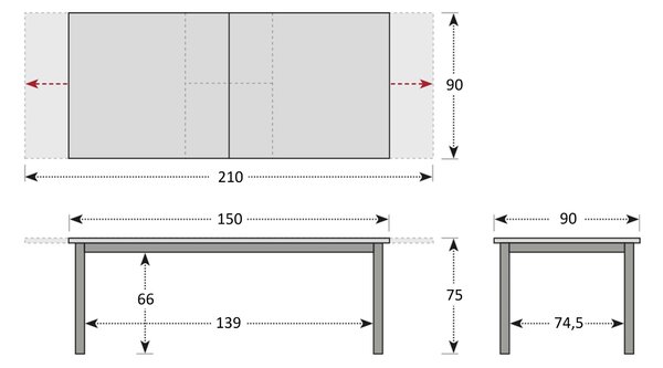 Doppler CONCEPT FSC® zahradní stůl Doppler