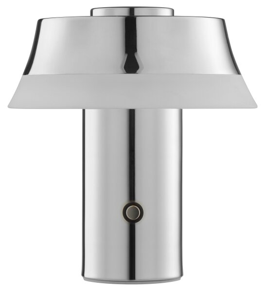 Brilliant - LED Stm nab dotyk stolní lampa KINICH LED/2,5W/5V 2700K lesklý chrom