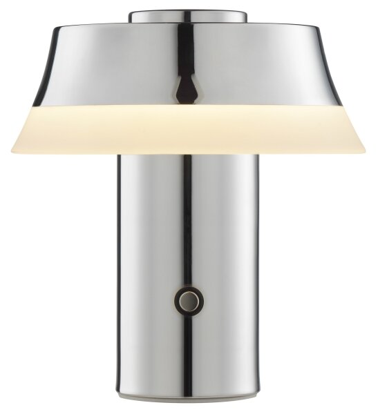Brilliant - LED Stm nab dotyk stolní lampa KINICH LED/2,5W/5V 2700K lesklý chrom