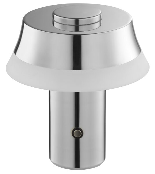 Brilliant - LED Stm nab dotyk stolní lampa KINICH LED/2,5W/5V 2700K lesklý chrom