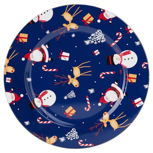 Plastový dekorační tác VÁNOCE assort 33 cm