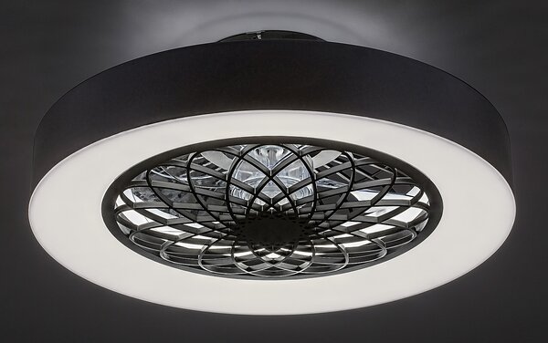 5419 LED Stmívatelné stropní svítidlo s ventilátorem LED/35W/230V 3000-6000K + dálkové ovládání