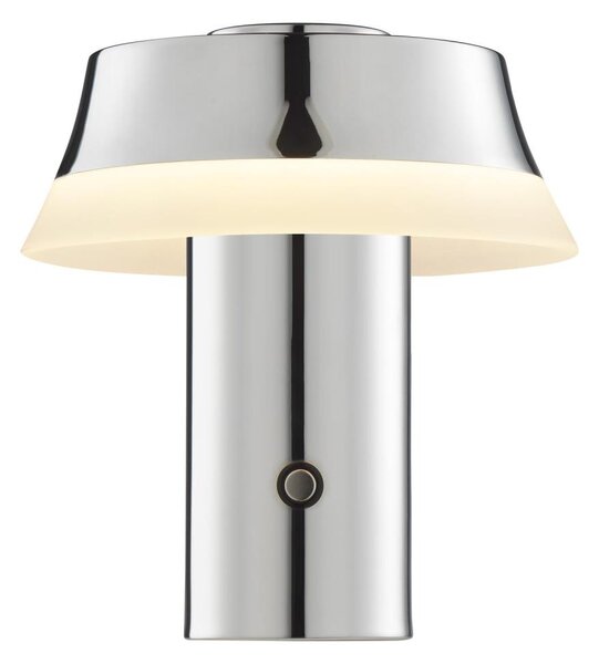 Brilliant - LED Stm nab dotyk stolní lampa KINICH LED/2,5W/5V 2700K lesklý chrom