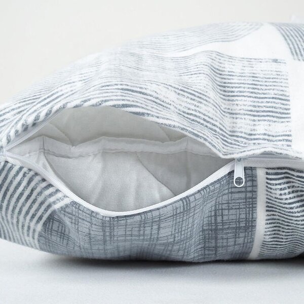 Flanelové ložní povlečení NORDIC GREY