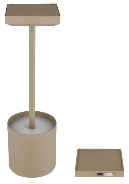 Globo 58487S - LED Stmívat dot nabíj stolní lampa DIXON 1,5W/5V 2200 mAh béžová