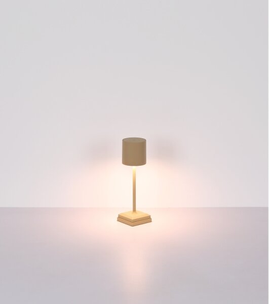 Globo 58487S - LED Stmívat dot nabíj stolní lampa DIXON 1,5W/5V 2200 mAh béžová