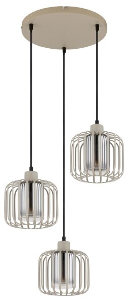 Globo 15758-3H - Lustr na lanku ALFRED 3xE27/40W/230V